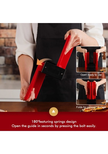 Dikdörtgen Ekmek Dilimleyici Kesici Kalıp Tost Loaf Kesme Pro Diğer