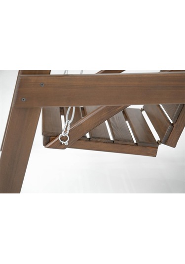 Vendy Çocuk Salıncak Dış Mekan Bahçe, Teras Salıncağı - Ladin Ahşap Krem