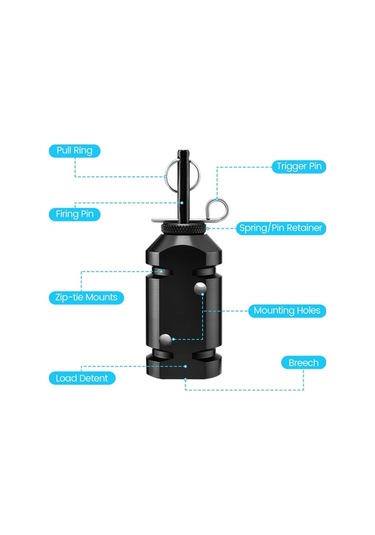 Besthome1 Çevre Algılayıcı Güvenlik Sistemi, Vahşi Hayvan Koruma, Yeniden Kullanılabilir, Pil Gerektirmeyen, Alüminyum, Hafif V