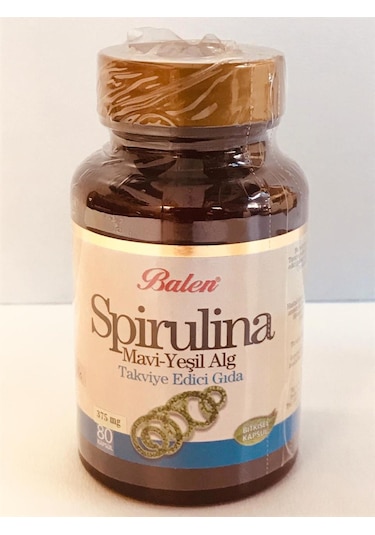 Balen Spirulina Kapsül Mavi - Yeşil Alg
