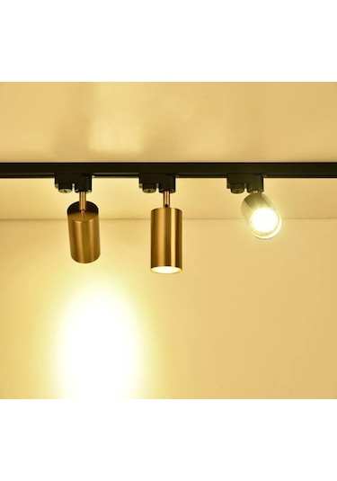 Mylights  Üçlü Ray Spot Eskitme  Başlıklı  Led Spot  Gün Işığı Le