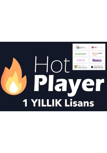 Hot Player 1 Yıllık Kullanım Lisansı