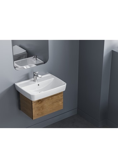 Turkuaz Seramik Cerastyle (Duru) Mobilya Uyumlu Lavabo 40 x 60