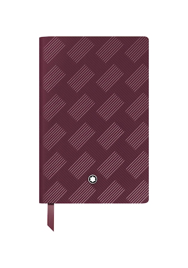 Montblanc Extreme 3.0 Bordo-astarlı Cep Boy Deri Not Defteri 1347 Bordo
