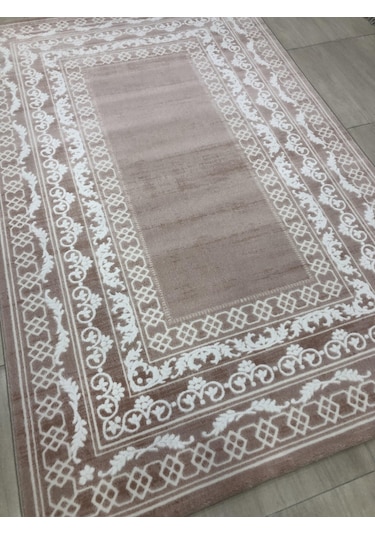 Dinarsu Halı Divina 150X233 Dı-007 Pudra Pembe Beyaz 4 M2 Halı !