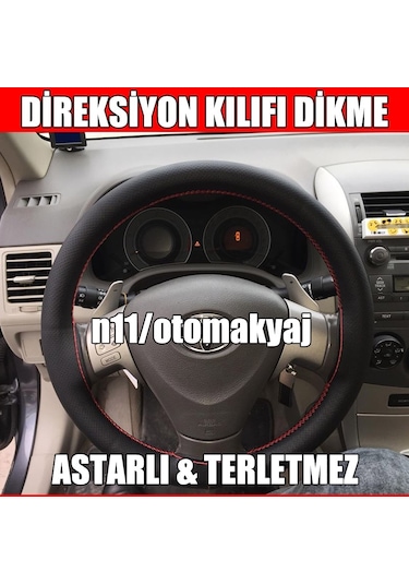 Skoda Yeti Oto Direksiyon Kılıfı Dikme