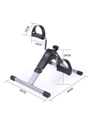 Medlay Egzersiz Pedalı Katlanabilir Dijital Göstergeli