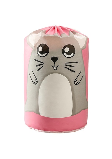 Homyl Katlanabilir Giysiler Pamuklu Battaniye Yatak Pembe Pembe