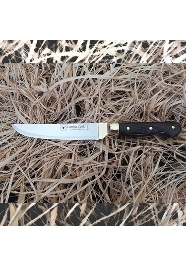 Sürmene Cumhur Çelik 61002 Mutfak Bıçağı No:2, 13 Cm, Venge Sap Çok Renkli