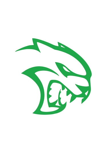 Kaplan Araba Sticker 17x17 Cm Yeşil