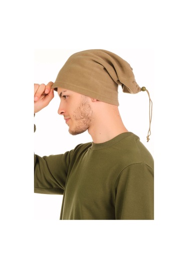 Unisex Polar Vizon Boyunluk 2'li Set Vizon