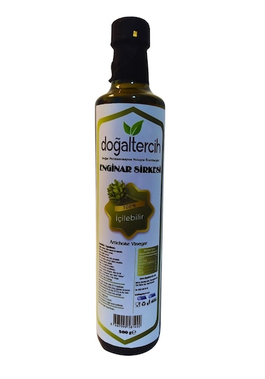 Doğaltercih İçilebilir Doğal Fermantasyon Enginar Sirkesi 500 Ml