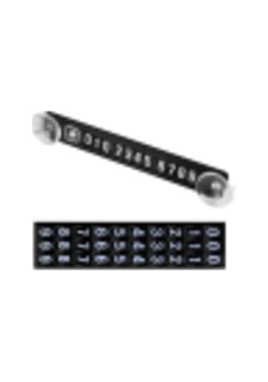 2 Adet Araç Park Telefon Numaratör Oto Parkmatik Mıknatıslı Vantuzlu