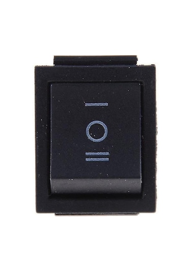 Tenfowee Kcd4 Çift Yönlü Kaya Anahtarı - 6 Pinli, 16a/250v Ac, Siyah Anahtar