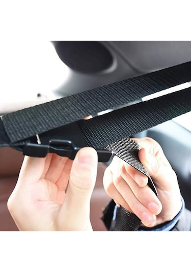 2 Paket Araba Olta Tutucu, 5 Çubuk Olta Depolama Raf,siyah