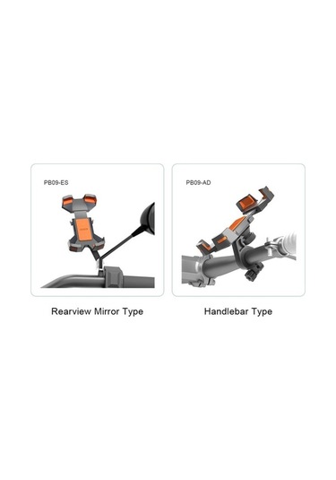 Ulzyvf Ve Tutucu Turuncu Türlerinde Tüm Telefon Şok Navigasyon Motosiklet İçin Emici Bisiklet Bisiklet Ayarlanabilir Askısı, - Os Turuncu