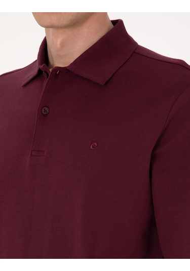 Pierre Cardin Erkek Bordo Sweatshirt 50314048-vr014 Bordo