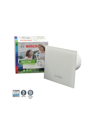 Bosch F1700 Ws Dp100 Mat Beyaz Sessiz Banyo Aspiratörü-Fanı 95M3H