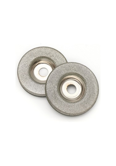 Konesam Çok Fonksiyonlu Taşlama Makinesi: Bıçak, Makas, Matkap Ucu Ve Cam Taşlama İçin Titanyum Kaplı Elmas Zımpara Diski 49mm, 180