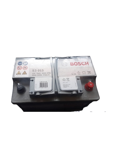Bosch 12 Volt 70 Amper Ford Opel Tip Tam Bakımsız Akü