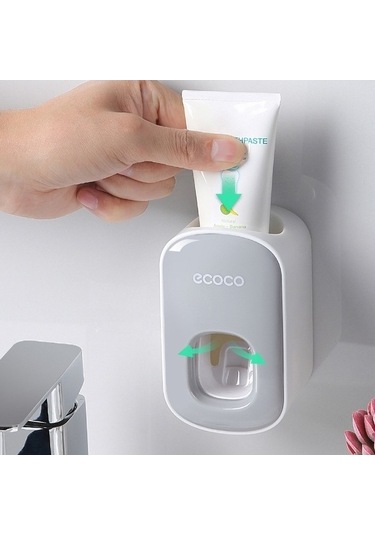 Maoyaya Ecoco Otomatik Diş Macunu Dispenseri Gri A - Eko Seçim Diğer