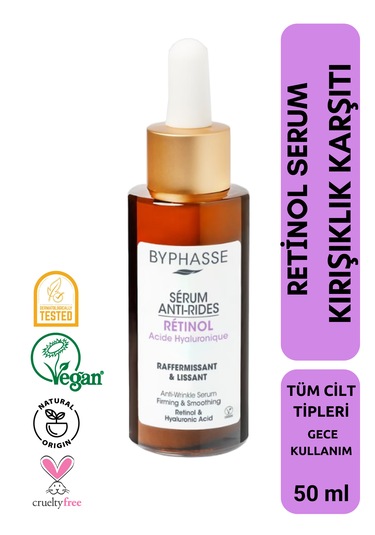 Byphasse Kırışıklık Karşıtı Retinol Serum 50 ML