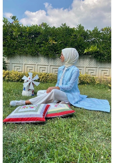Rabia Şamlı Yeşim Su Yeşili Pamuk Kap