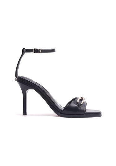 Nine West Alınase 4fx Siyah Kadın Topuklu Sandalet Siyah