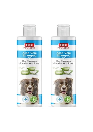 Bio Petactive Aloe Vera Shampoo Aloe Vera Özlü Köpek Şampuanı 400 Ml. X 2 Adet