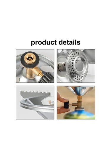 Fortunelane Çok Renkli Outdoor Çadır Ocağı - 15kg Yük - Lpg İle Çalışır - Taşınabilir Çok Renkli