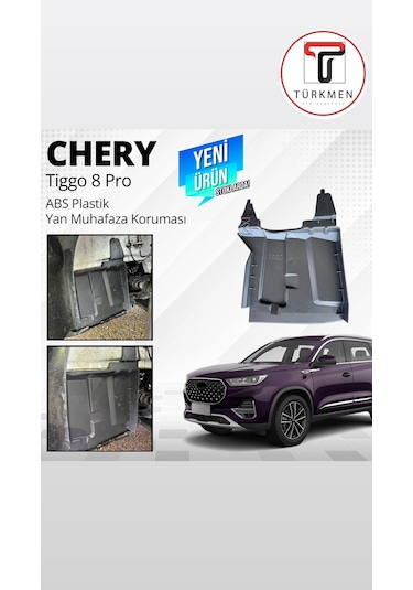 Türkmen Chery Tiggo 8 Pro Karter Koruma Ve Sol Teker Boşluğu