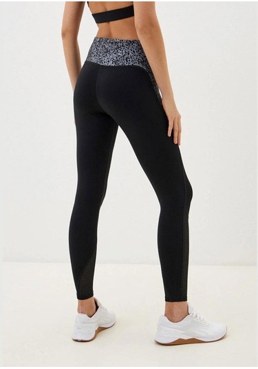 Reebok Running Aop Kadın Tayt C-reb075410b10001 Siyah