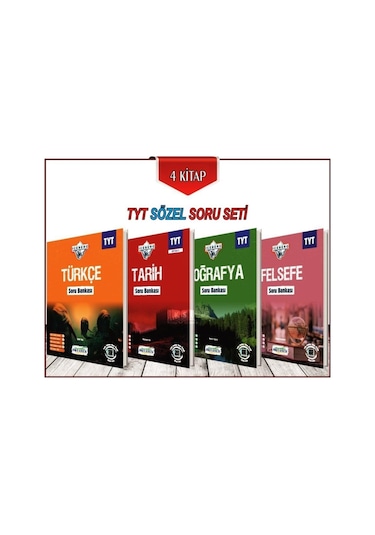 Tyt Sözel Soru Bankası Seti 4 Kitap