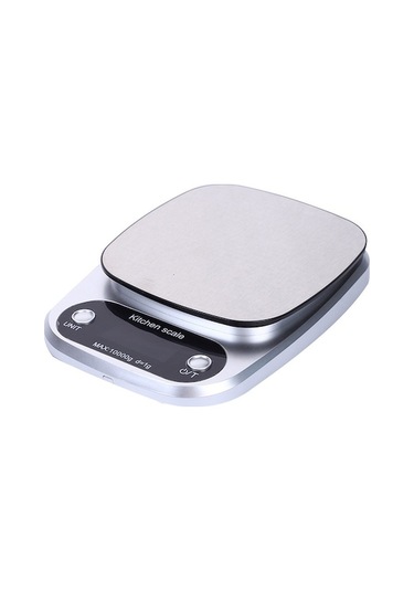 Ch-305 Mini Dijital Lcd Ekran Hassas Mutfak Tartısı 10kg-1gr Gri