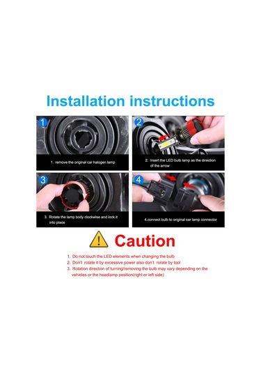 Dofolink Motorcycle Led Far Ampulü H7 Beyaz Işık 6000lm 6000k 30w Ip65 360 Derece 2 Adet