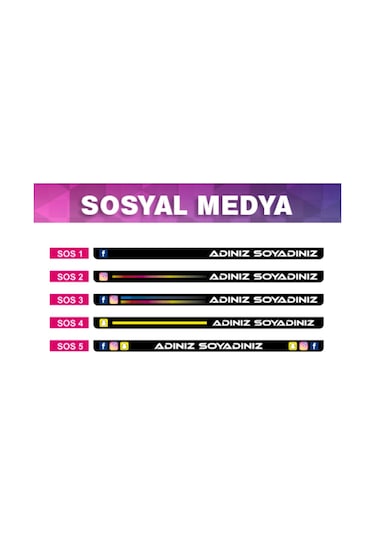 1 Adet Düz 1 Adet Kare Takmatik Plakalık 15.5Cmx30.5Cm Ebatı 289436477