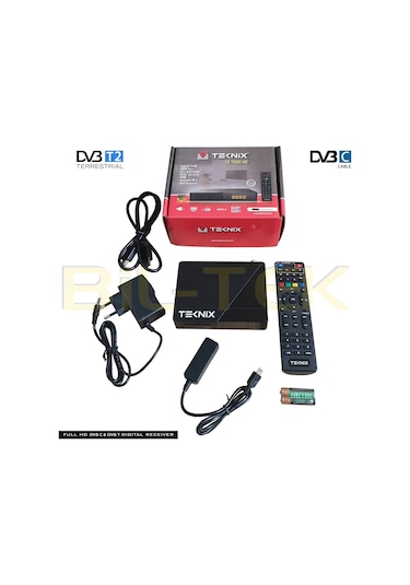 Teknoline Tq 7000 Hd Dvb T & Dvb C Hd Karasal Ve Kablo Tv Alıcısı