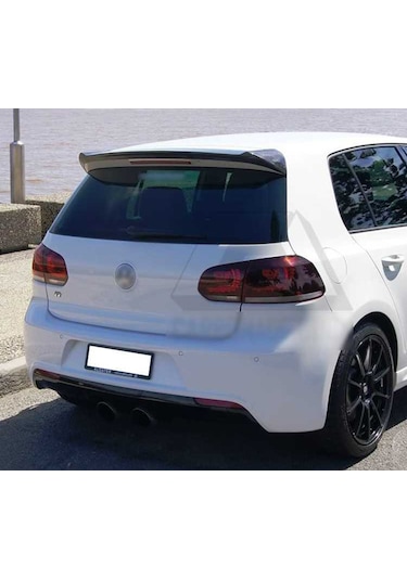 Vw Golf 6 Gtı Spoiler Parlak Siyah Spoyler Plastik İthal 2009-2012