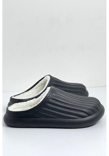 Modafrato Flora Kapalı Içi Yünlü Unisex Ev Terliği Kışlık Terlik