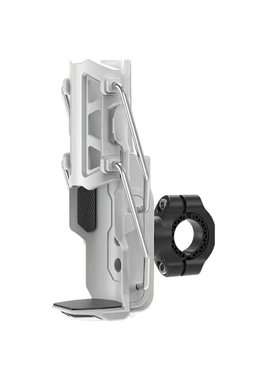 Hightower Black 360 Ayarlı Otomatik Sıkma Aletsiz Kurulum 32-77mm Tüm Şişeler İçin Motosiklet Bisiklet Bardak Tutucu Siyah