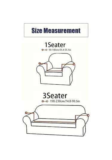 Upmall Bürümcük Koltuk , Çekyat Örtüsü, Kılıfı 3311 Açık Kahve