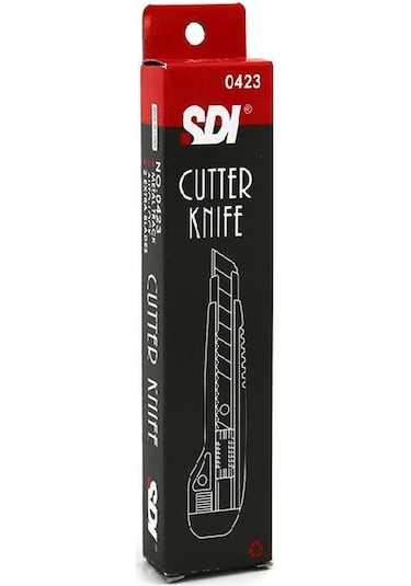 Sdı 0423 Maket Bıçağı Geniş Otomatik Kilitlemeli