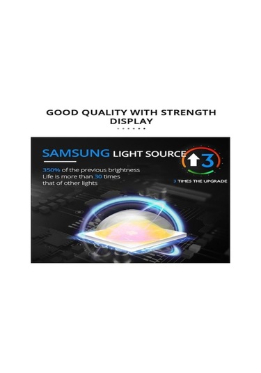 Mercek 8 Boncuklu Spot Işığı + Vidalar 2 Takım Elektrikli Motosiklet Işığı, Güçlü Led