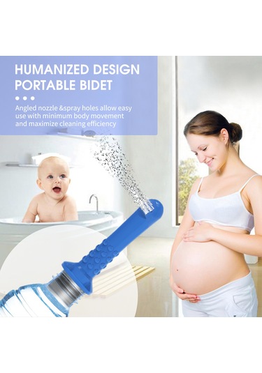 Geeroyoo "2'li Set Taşınabilir Bidet - Şişe Uyumlu, Seyahat Ve Kamp İçin Pratik Hijyen Çözümü" Diğer