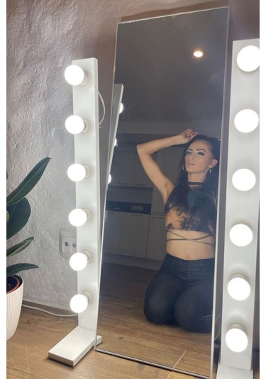 Home Işıklı Solist Makyaj Işığı Kulis Aydınlatma 10 X 90 Cm