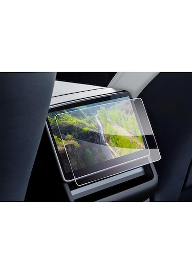 Tesla Model Y Juniper Ekran Koruyucu Nano Film 2 İn 1 Set
