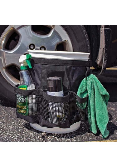 Pazly Çok Amaçlı Balık Kovası Organizatörü - Dayanıklı Polyester, Ayarlanabilir Kayışlar, Hava Geçirgen Cepler