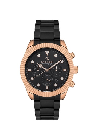 Davıd Guner Dg-8093ga-r2 Erkek Kol Saati Gold - Gümüş