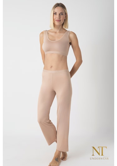 Nt Underwear Bambu İçlik Pantolon Astarı Bej - Ten