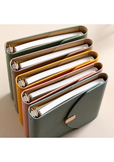 A6 Deri Koruyucu Kılıfbütçe Konektörüflipchart Konektör